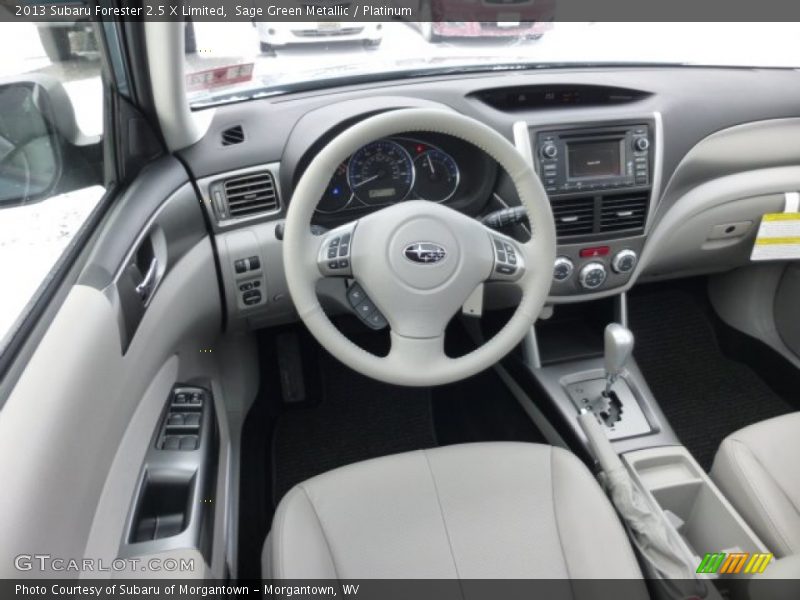 Sage Green Metallic / Platinum 2013 Subaru Forester 2.5 X Limited