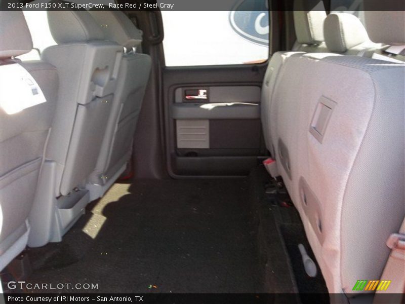 Race Red / Steel Gray 2013 Ford F150 XLT SuperCrew