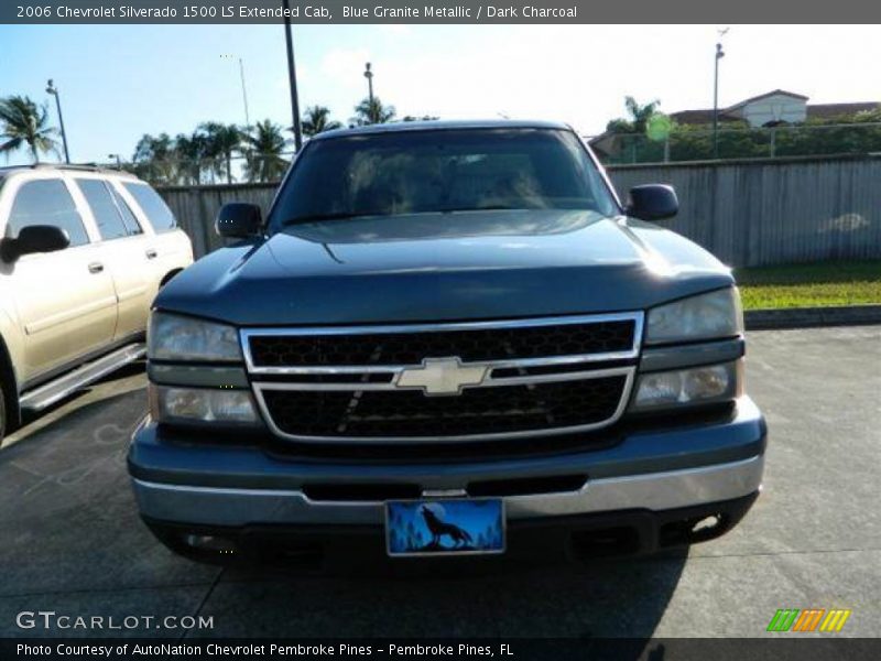 Blue Granite Metallic / Dark Charcoal 2006 Chevrolet Silverado 1500 LS Extended Cab