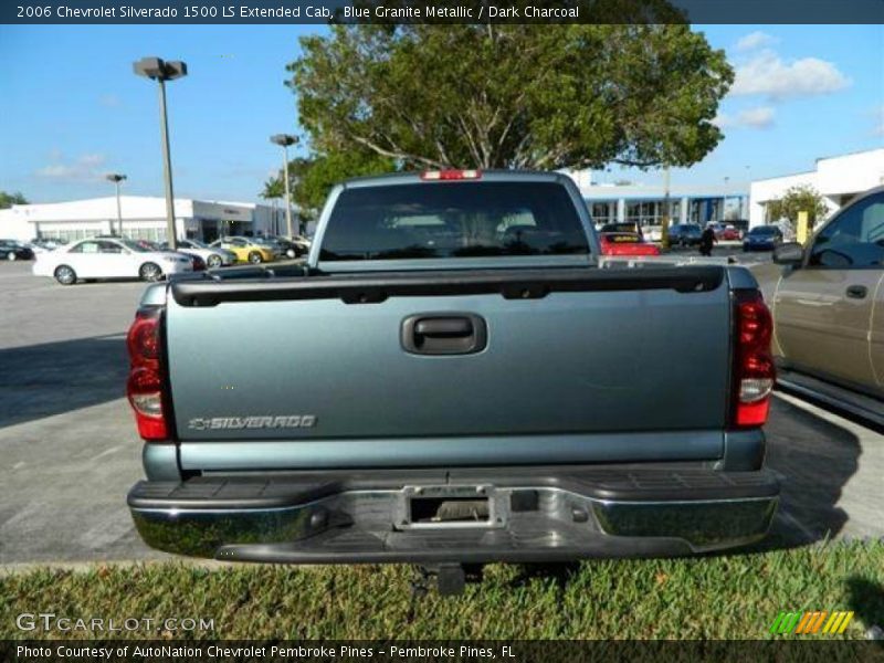 Blue Granite Metallic / Dark Charcoal 2006 Chevrolet Silverado 1500 LS Extended Cab