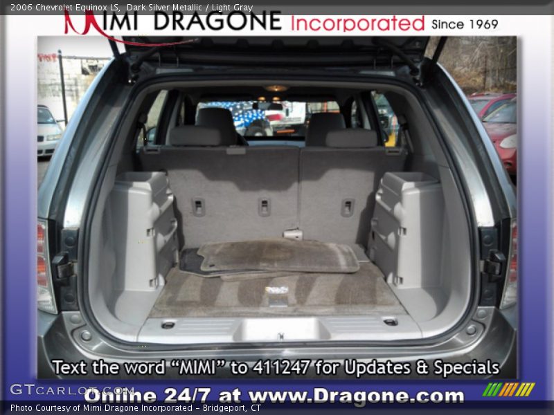 Dark Silver Metallic / Light Gray 2006 Chevrolet Equinox LS