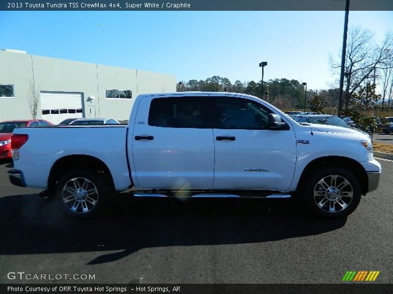 Super White / Graphite 2013 Toyota Tundra TSS CrewMax 4x4