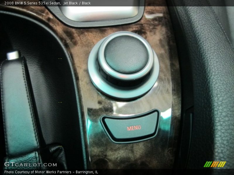 Jet Black / Black 2008 BMW 5 Series 535xi Sedan