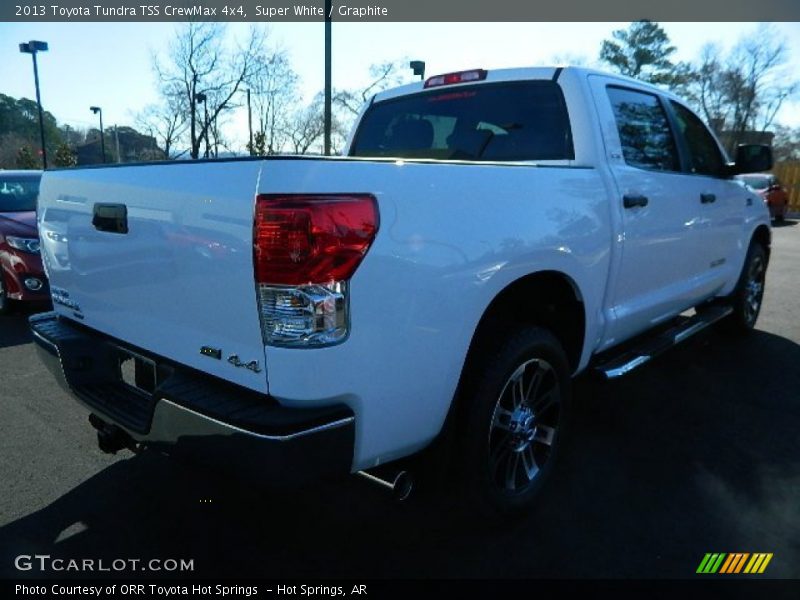 Super White / Graphite 2013 Toyota Tundra TSS CrewMax 4x4