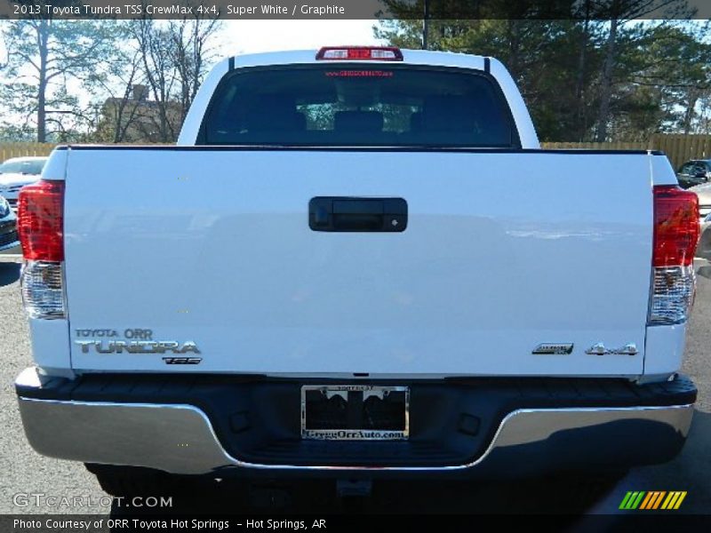Super White / Graphite 2013 Toyota Tundra TSS CrewMax 4x4