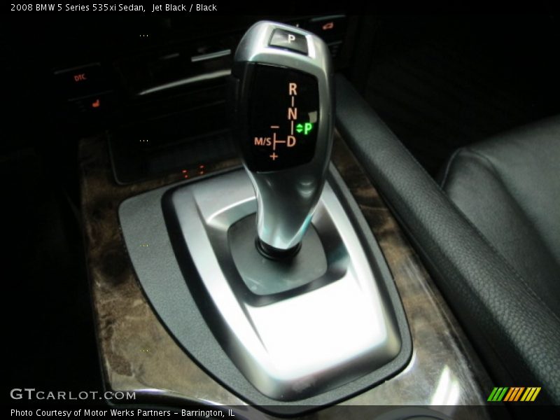 Jet Black / Black 2008 BMW 5 Series 535xi Sedan