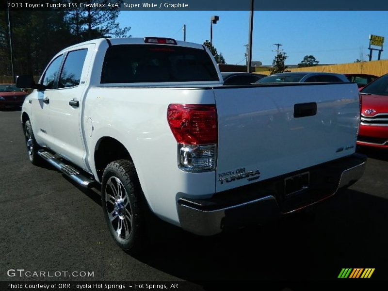 Super White / Graphite 2013 Toyota Tundra TSS CrewMax 4x4