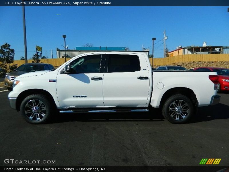 Super White / Graphite 2013 Toyota Tundra TSS CrewMax 4x4