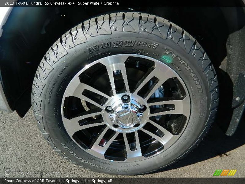 Super White / Graphite 2013 Toyota Tundra TSS CrewMax 4x4