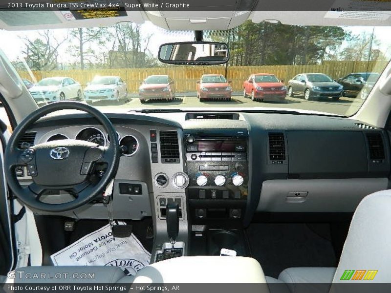Super White / Graphite 2013 Toyota Tundra TSS CrewMax 4x4