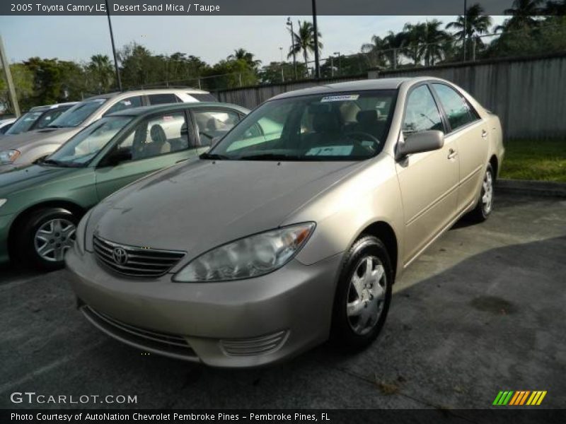 Desert Sand Mica / Taupe 2005 Toyota Camry LE