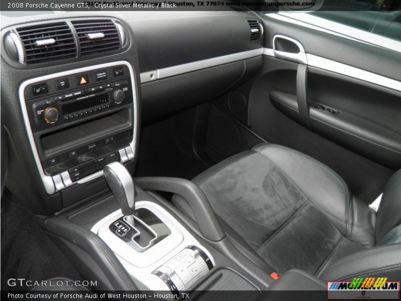 Crystal Silver Metallic / Black 2008 Porsche Cayenne GTS