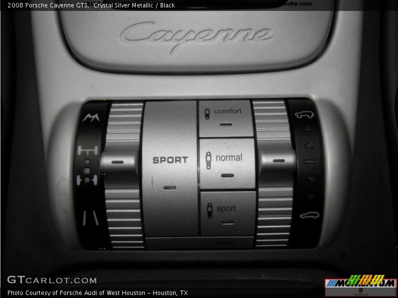 Crystal Silver Metallic / Black 2008 Porsche Cayenne GTS