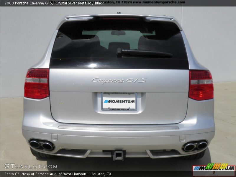 Crystal Silver Metallic / Black 2008 Porsche Cayenne GTS