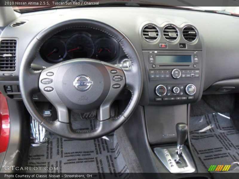 Tuscan Sun Red / Charcoal 2010 Nissan Altima 2.5 S