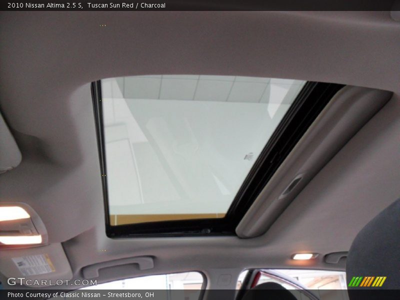 Tuscan Sun Red / Charcoal 2010 Nissan Altima 2.5 S