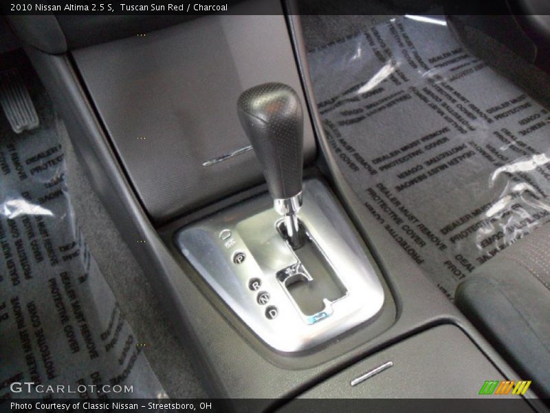 Tuscan Sun Red / Charcoal 2010 Nissan Altima 2.5 S