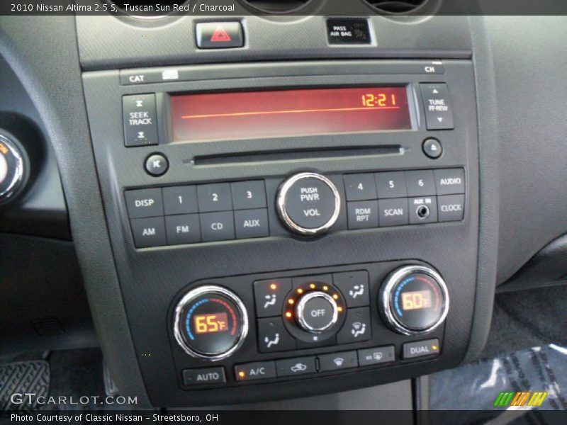 Tuscan Sun Red / Charcoal 2010 Nissan Altima 2.5 S