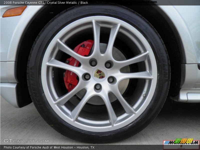 Crystal Silver Metallic / Black 2008 Porsche Cayenne GTS