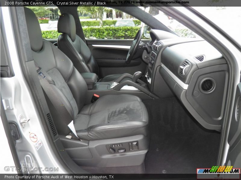 Crystal Silver Metallic / Black 2008 Porsche Cayenne GTS