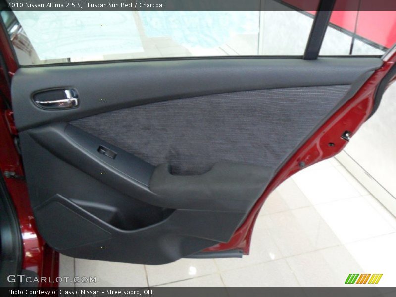 Tuscan Sun Red / Charcoal 2010 Nissan Altima 2.5 S