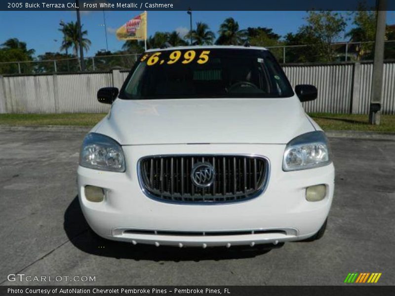 Frost White Metallic / Cashmere 2005 Buick Terraza CXL