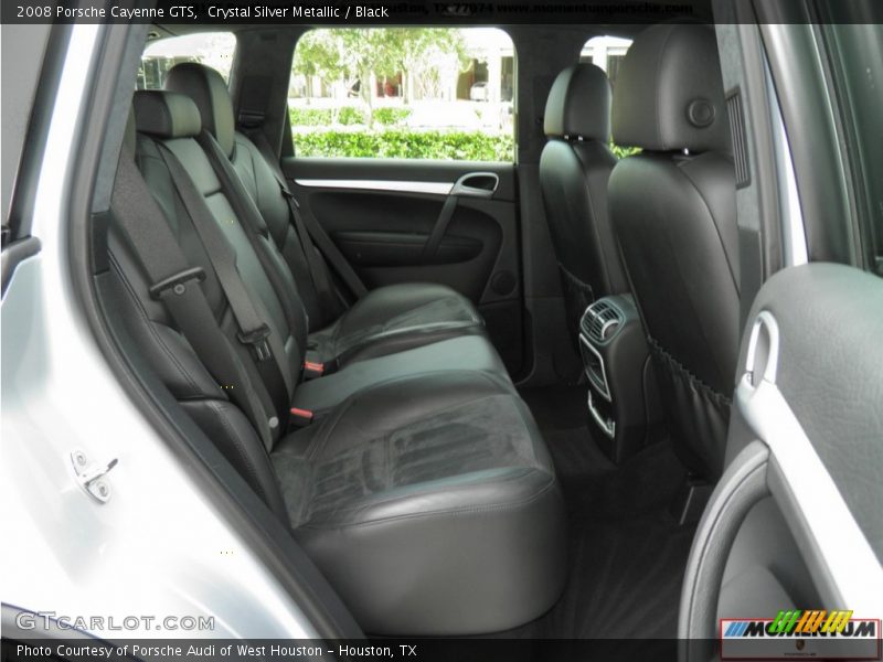 Crystal Silver Metallic / Black 2008 Porsche Cayenne GTS