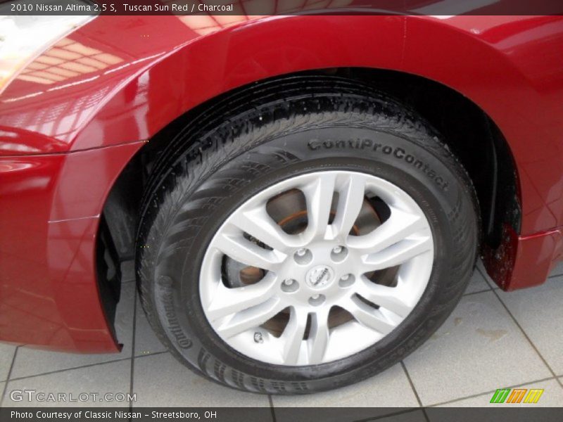 Tuscan Sun Red / Charcoal 2010 Nissan Altima 2.5 S
