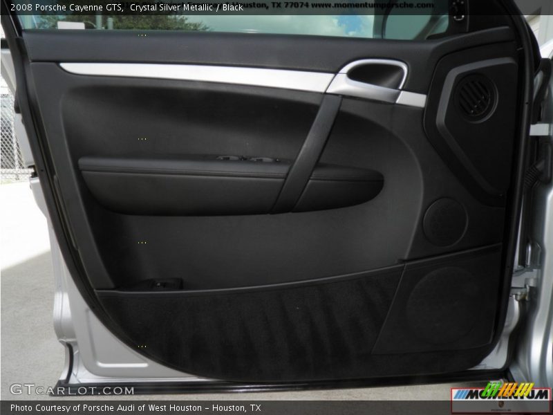 Crystal Silver Metallic / Black 2008 Porsche Cayenne GTS