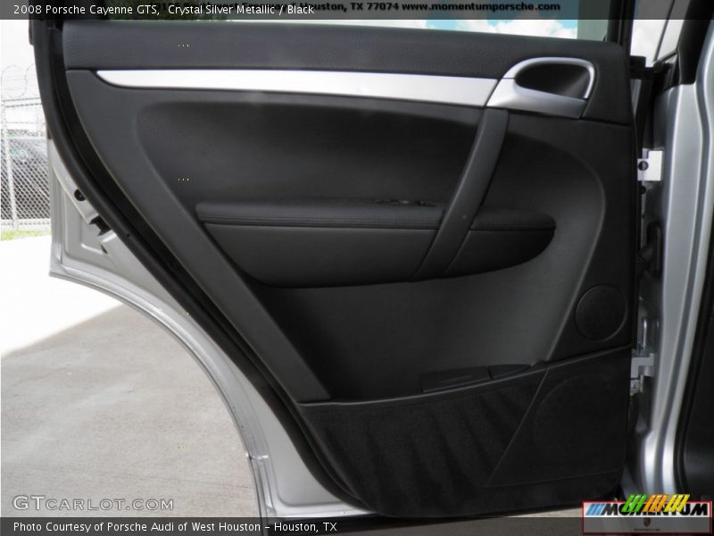 Crystal Silver Metallic / Black 2008 Porsche Cayenne GTS