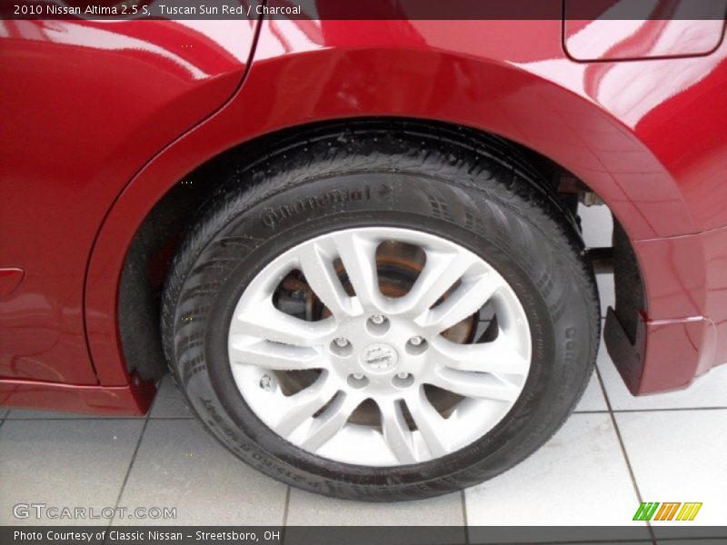 Tuscan Sun Red / Charcoal 2010 Nissan Altima 2.5 S