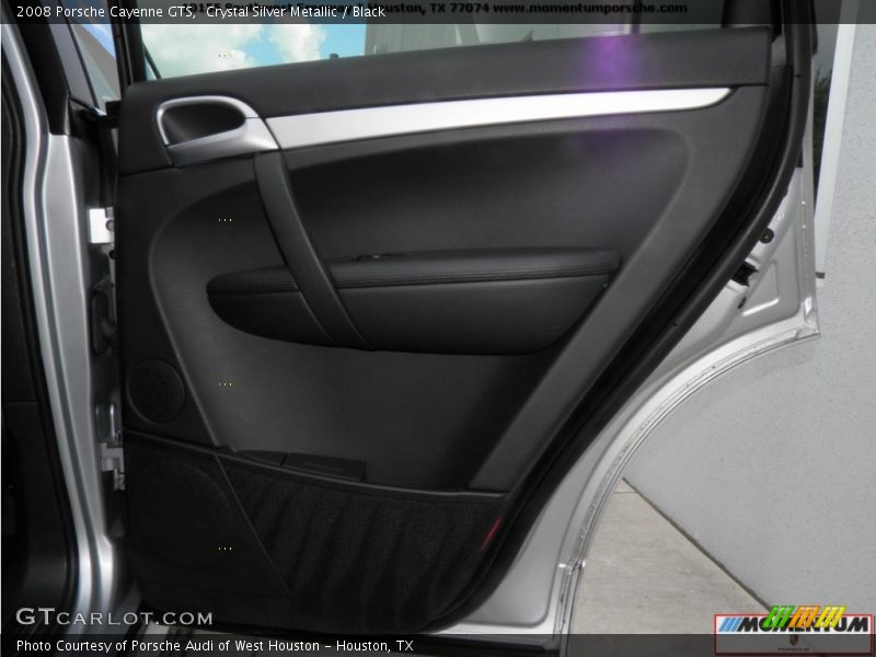 Crystal Silver Metallic / Black 2008 Porsche Cayenne GTS