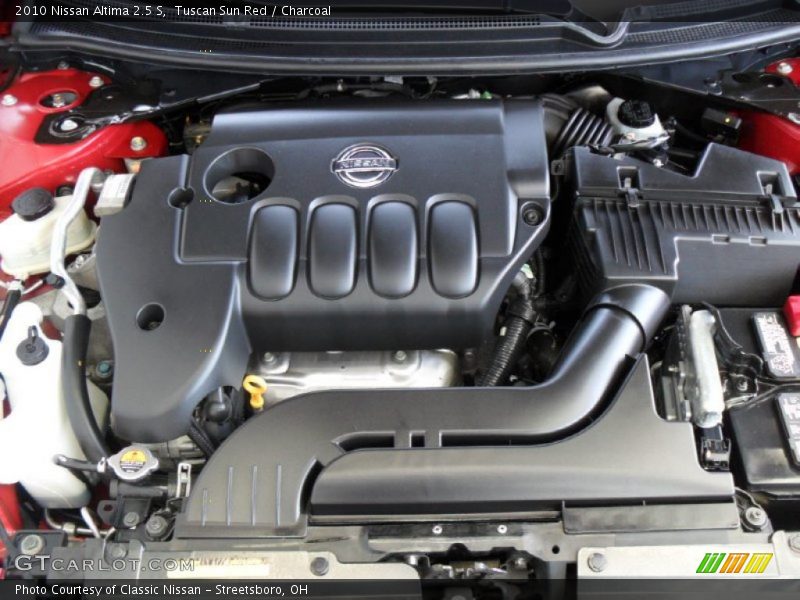 Tuscan Sun Red / Charcoal 2010 Nissan Altima 2.5 S
