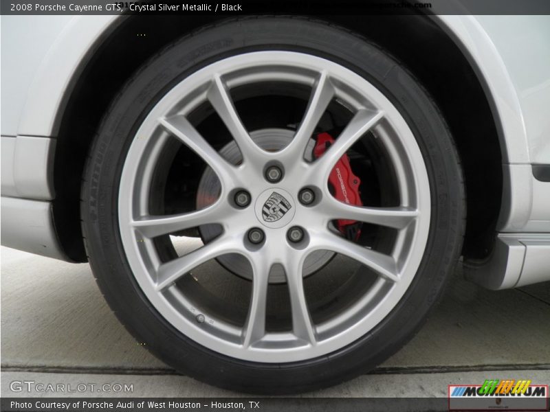Crystal Silver Metallic / Black 2008 Porsche Cayenne GTS