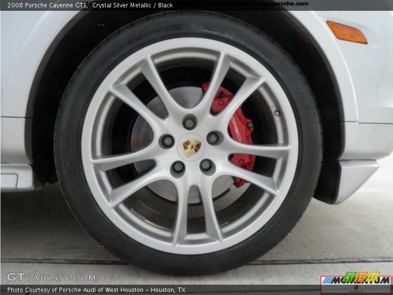 Crystal Silver Metallic / Black 2008 Porsche Cayenne GTS