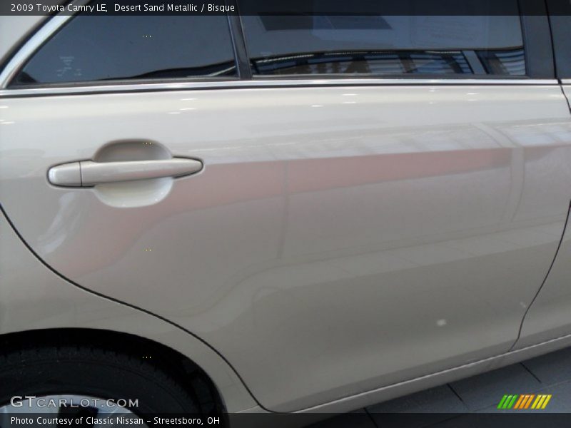Desert Sand Metallic / Bisque 2009 Toyota Camry LE