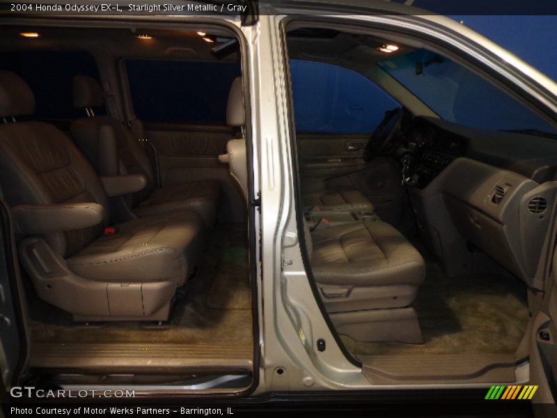 Starlight Silver Metallic / Gray 2004 Honda Odyssey EX-L