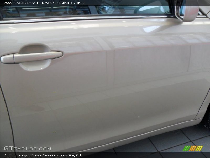 Desert Sand Metallic / Bisque 2009 Toyota Camry LE
