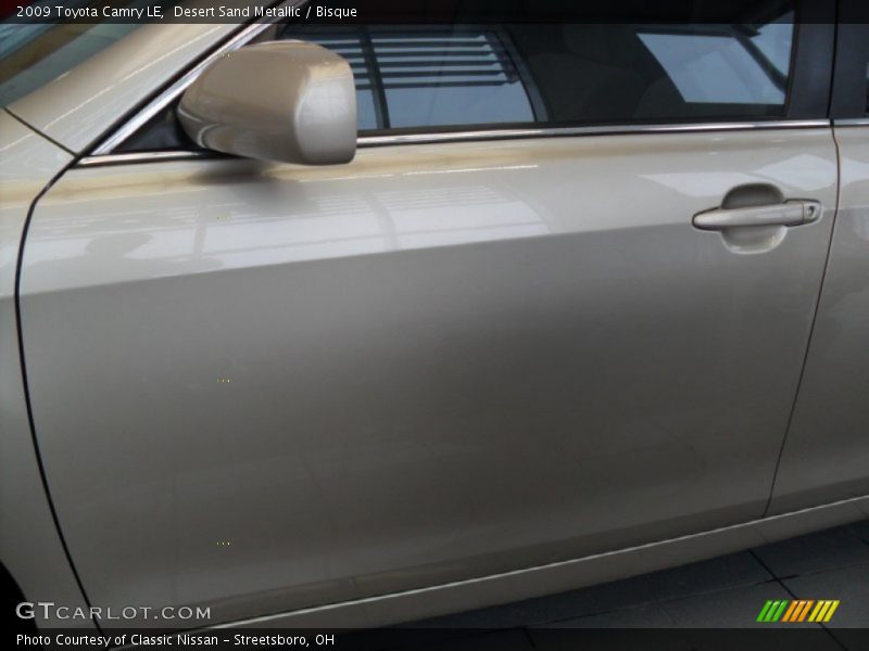 Desert Sand Metallic / Bisque 2009 Toyota Camry LE