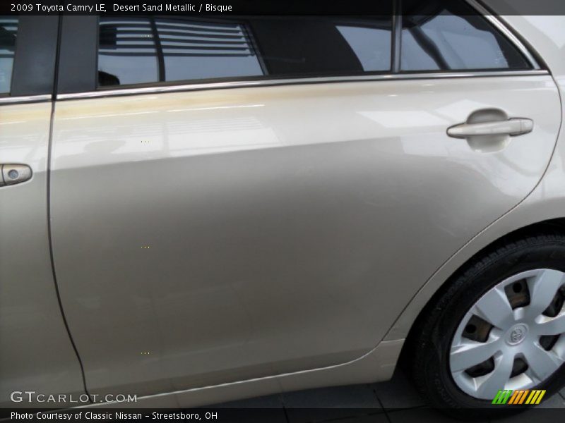 Desert Sand Metallic / Bisque 2009 Toyota Camry LE