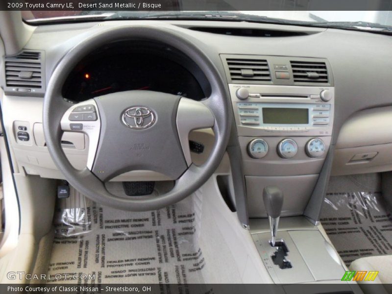 Desert Sand Metallic / Bisque 2009 Toyota Camry LE