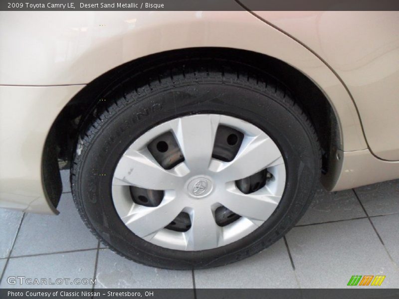 Desert Sand Metallic / Bisque 2009 Toyota Camry LE