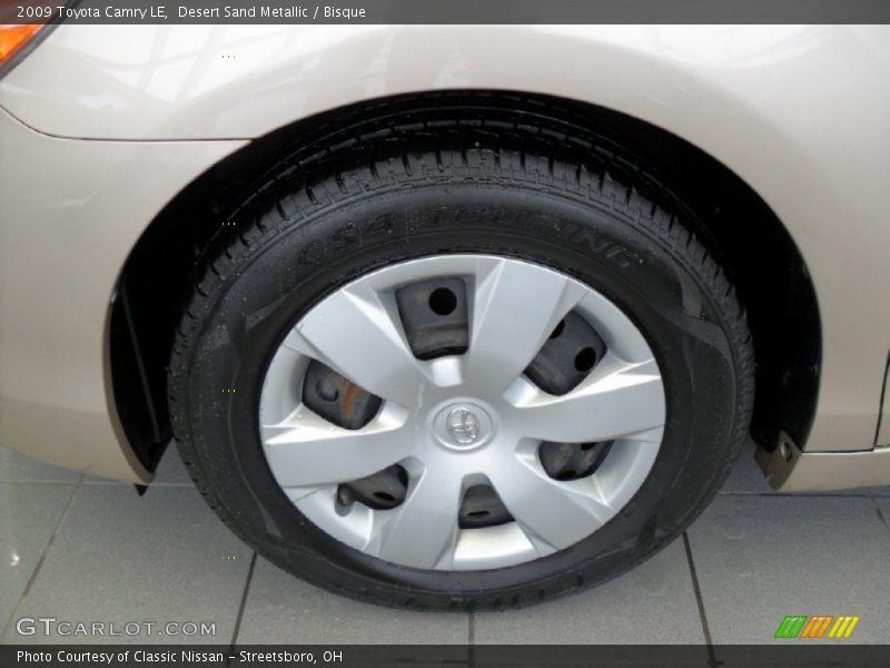 Desert Sand Metallic / Bisque 2009 Toyota Camry LE