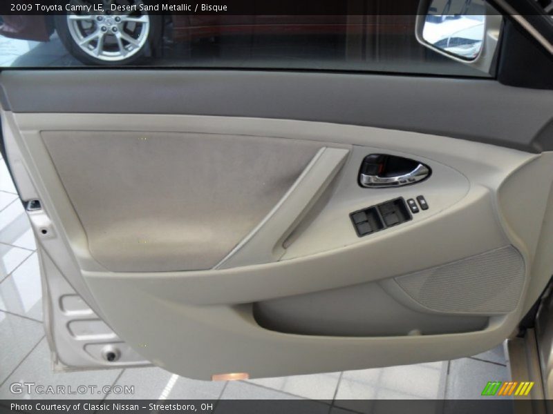 Desert Sand Metallic / Bisque 2009 Toyota Camry LE