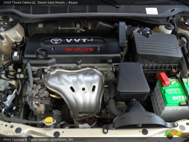 Desert Sand Metallic / Bisque 2009 Toyota Camry LE