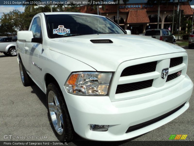 Bright White / Dark Slate Gray 2011 Dodge Ram 1500 Sport R/T Regular Cab