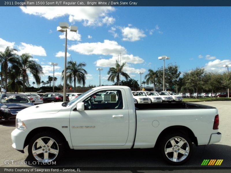 Bright White / Dark Slate Gray 2011 Dodge Ram 1500 Sport R/T Regular Cab