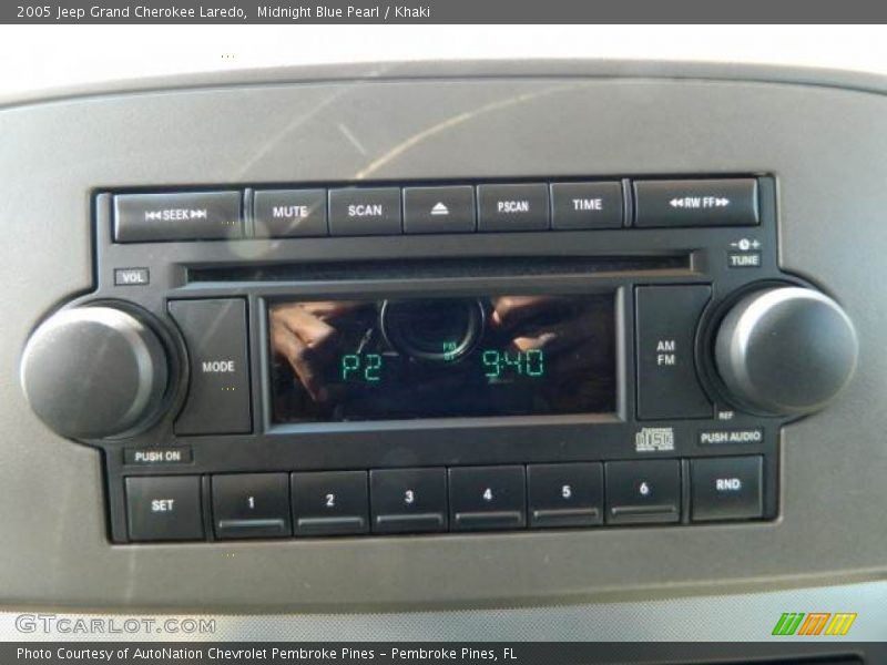 Audio System of 2005 Grand Cherokee Laredo
