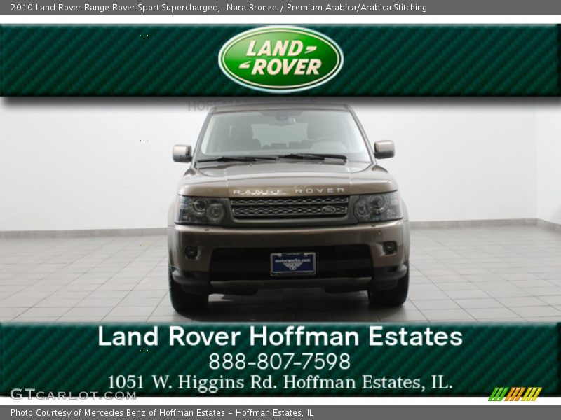 Nara Bronze / Premium Arabica/Arabica Stitching 2010 Land Rover Range Rover Sport Supercharged