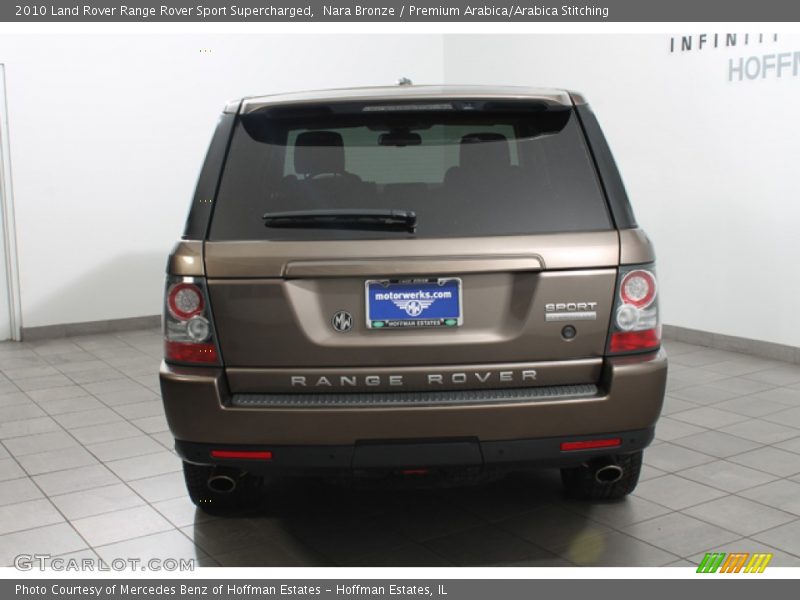 Nara Bronze / Premium Arabica/Arabica Stitching 2010 Land Rover Range Rover Sport Supercharged